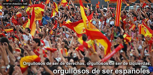 Orgullosos de ser espa&ntilde;oles