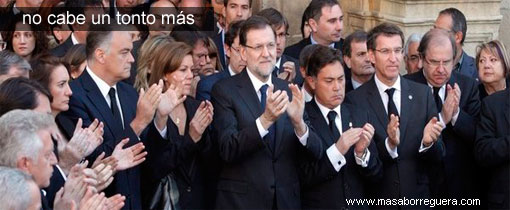 PP Mariano Rajoy Isabel Carrasco, menos mal, no ha sido ETA 
