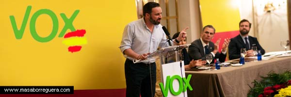 Partido político VOX Santiago Abascal